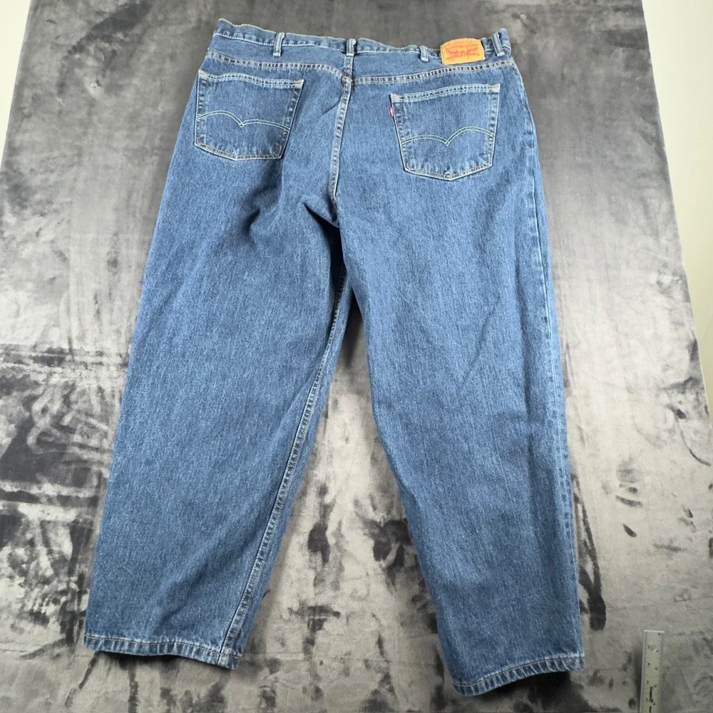 Levis 560 Comfort Fit Jeans Mens 42x29 Blue Loose Tapered Denim 2423